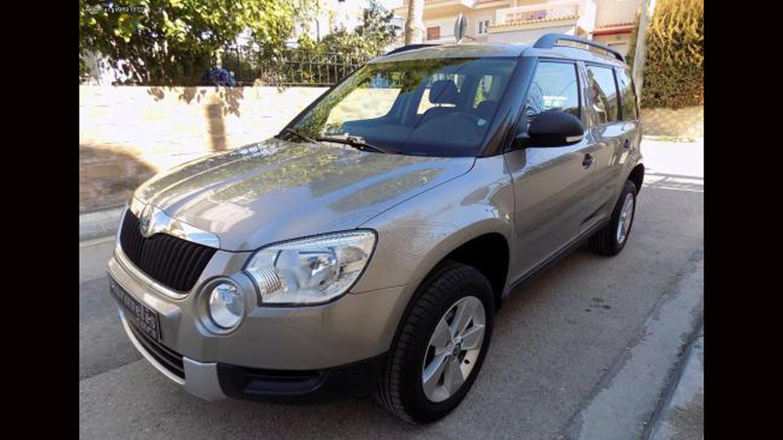 Skoda Yeti του 2012 1.4 λτ. με βενζινοκινητήρα 122 ίππων.