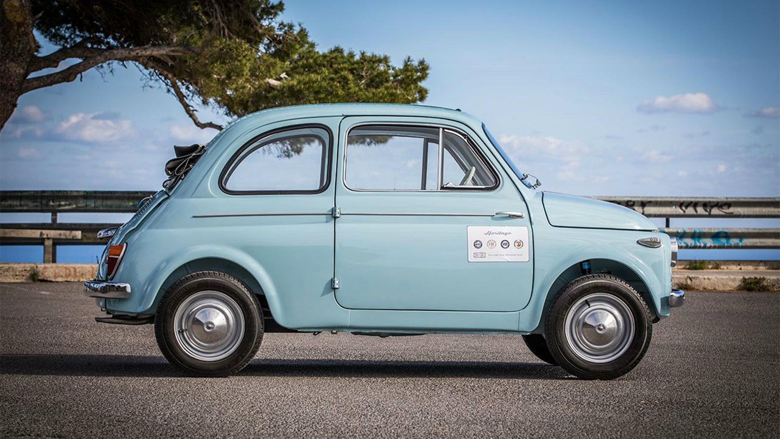 Στην εικόνα βλέπετε το Fiat 500 N.