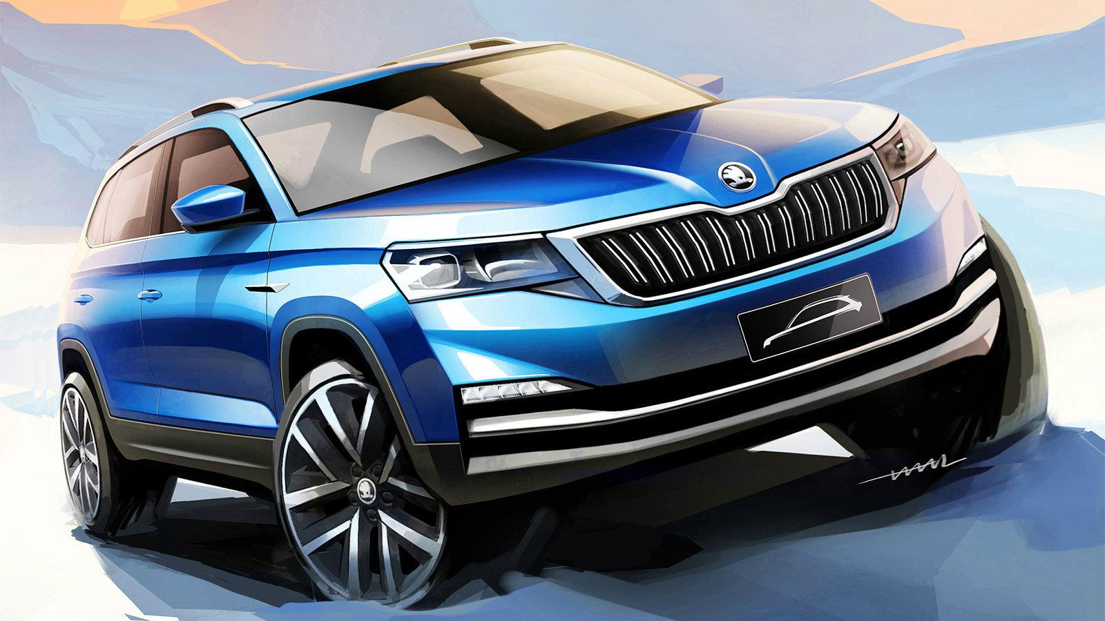 Τα επίσημα σχέδια του επερχόμενου Skoda Kamiq.