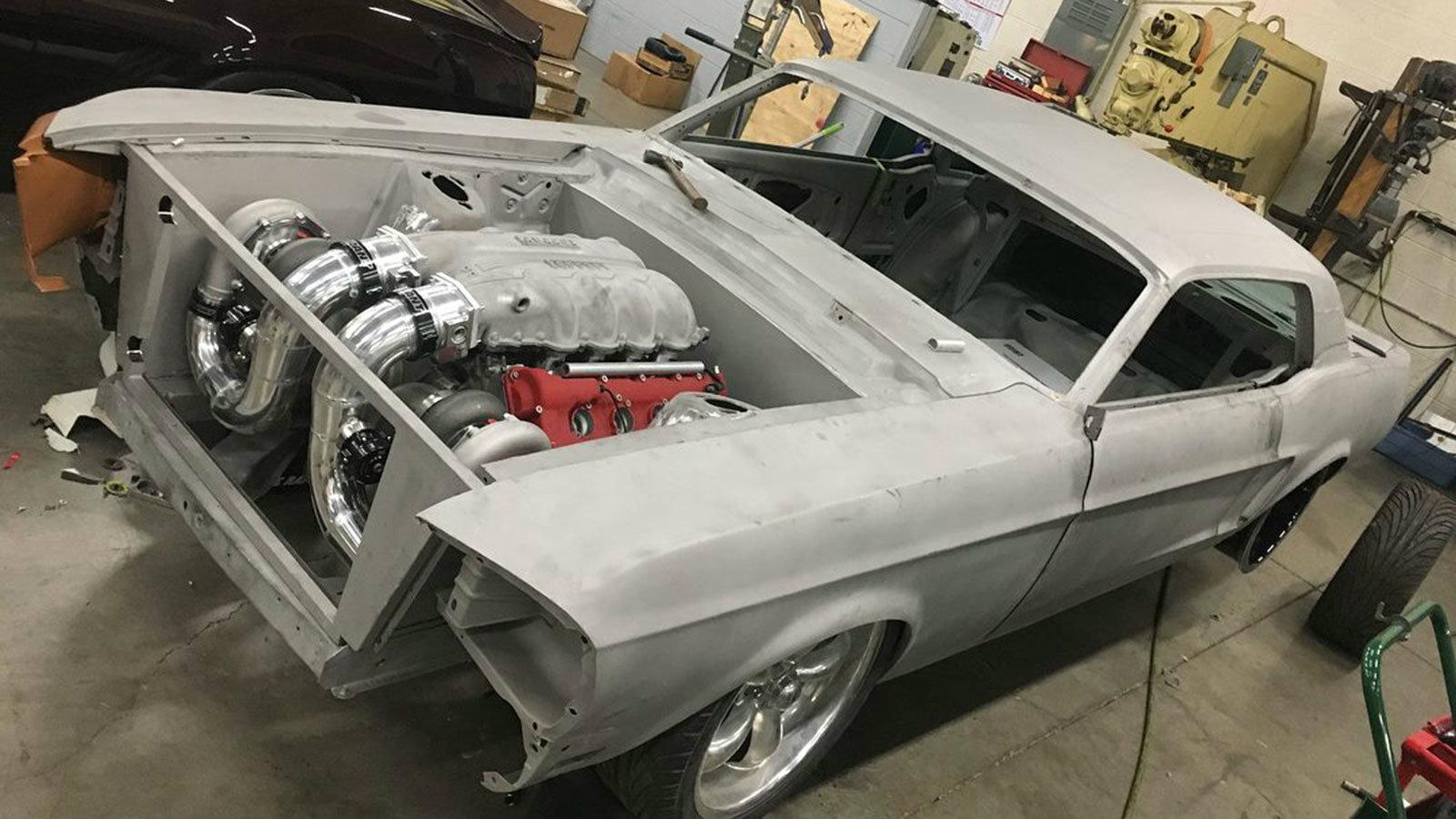 H ιταλική «καρδιά» της Mustang.