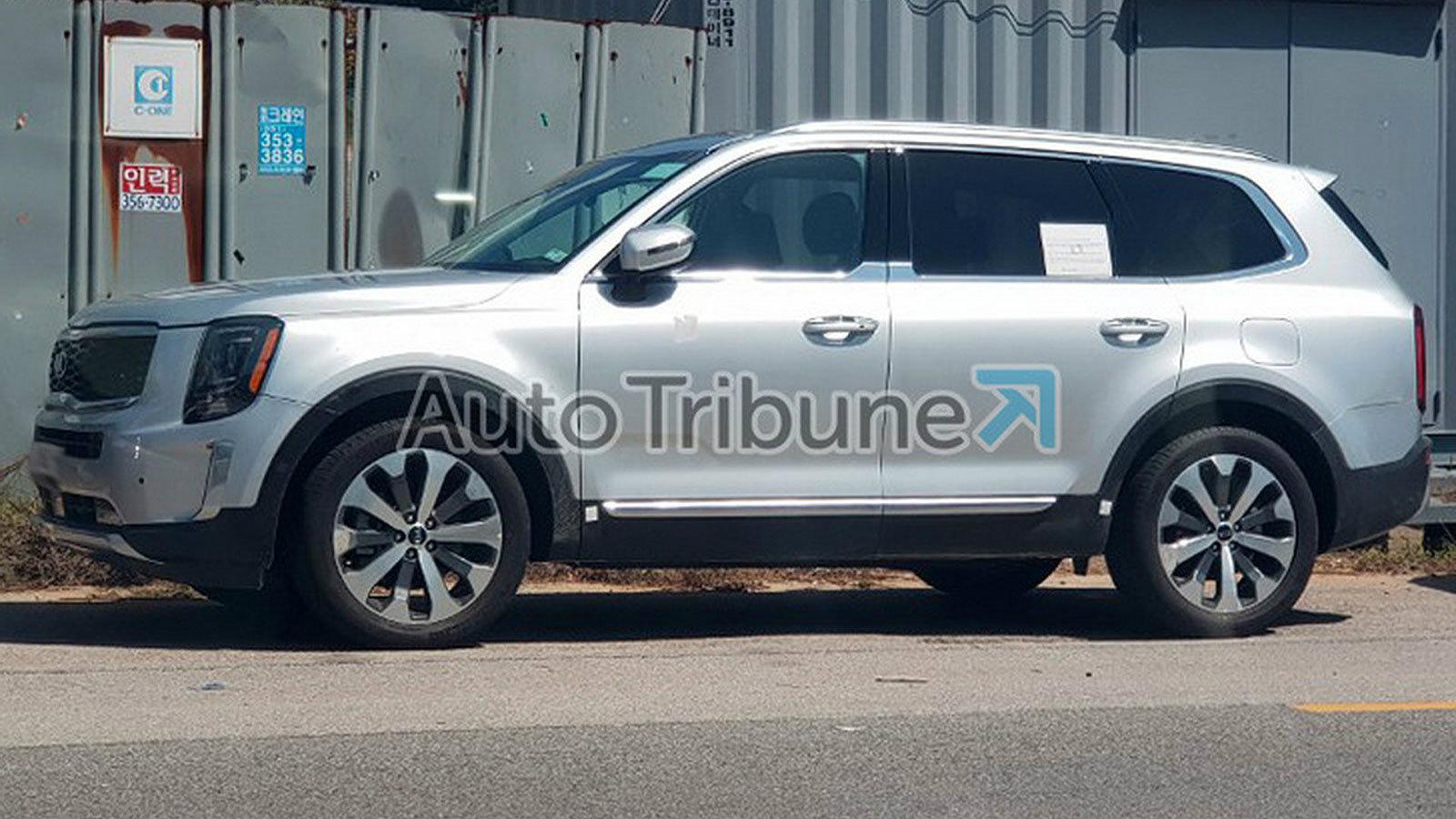 Ακάλυπτο το νέο Kia Telluride.