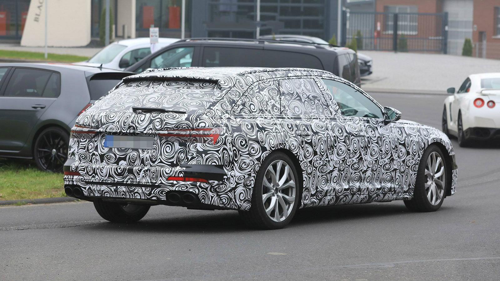 «Συνελήφθη» το νέο Audi  S6 Avant.