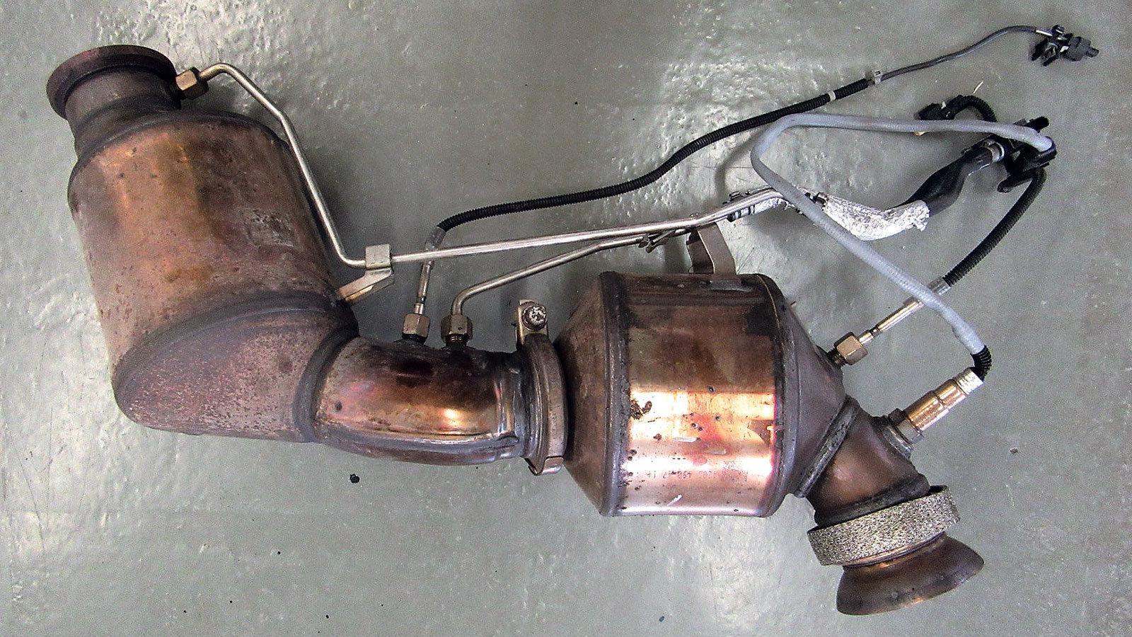 Εξοικονόμηση χώρου: Τα φίλτρα σωματιδιών βρίσκονται στο χώρου του κινητήρα και λειτουργούν άριστα.