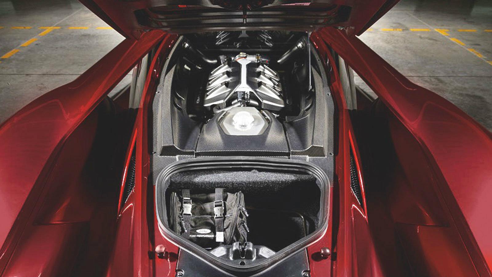 V6 EcoBoost, τοποθετημένος στο κέντρο