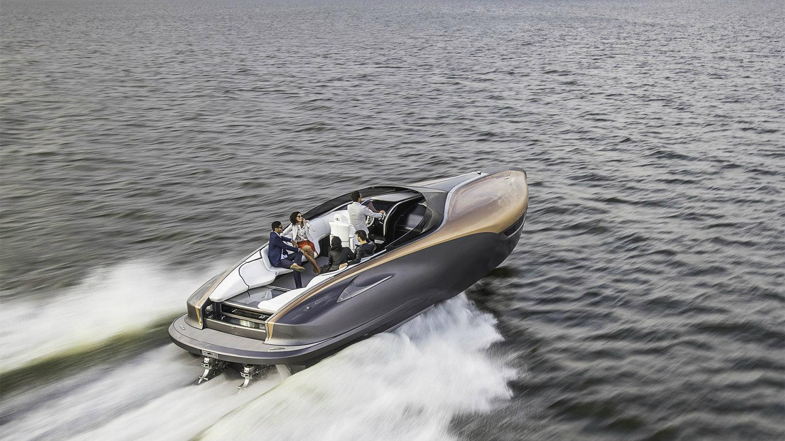 Στην εικόνα βλέπετε το concept Sport Yacht.