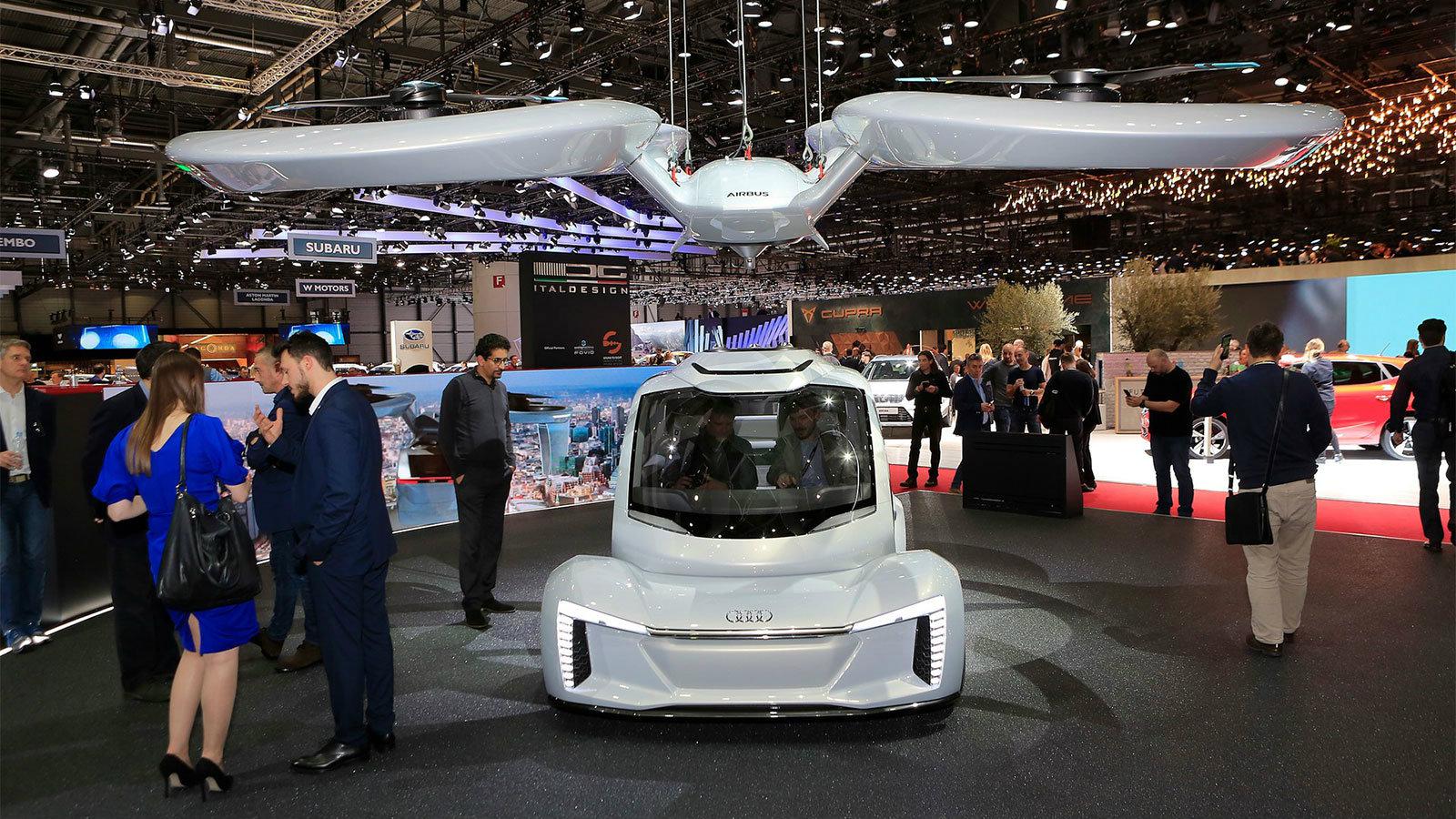 Η Audi ένωσε τις δυνάμεις της με την Airbus και την Italdesign και παρουσίασε στο Σαλόνι Αυτοκινήτου της Γενεύης το Pop.Up Next concept.