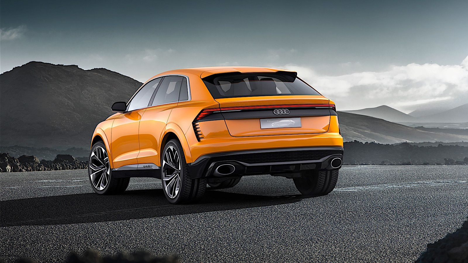 Το Audi Q8 Sport Concept θα αποτελέσει έμπευση και για την σχεδίαση του Q4. 
