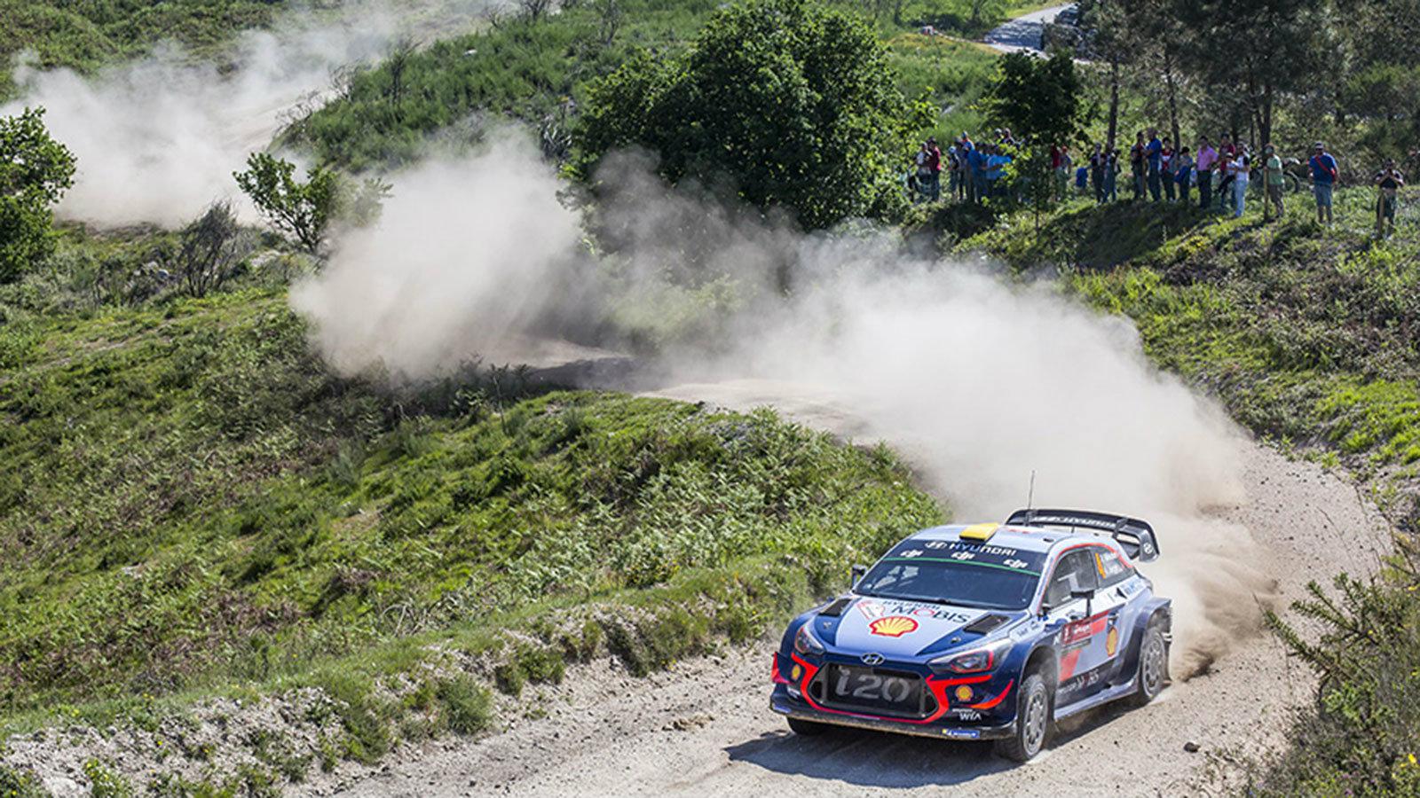 Η Hyundai Motorsport κατέκτησε τη νίκη στο Rally de Portugal.