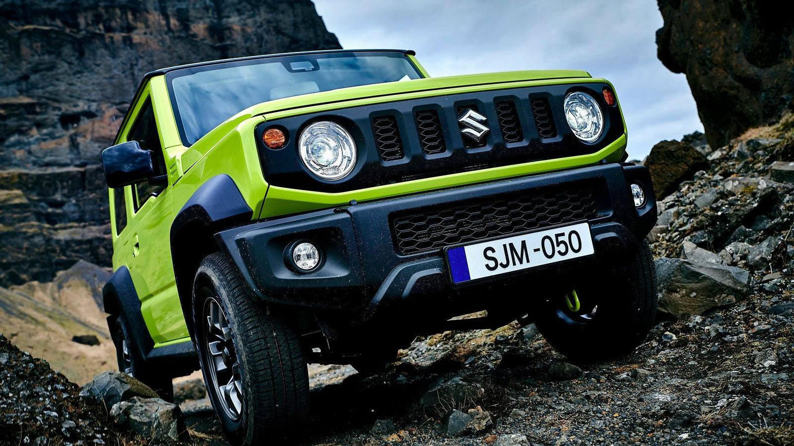 Στην εικόνα βλέπετε το νέο Suzuki Jimny.