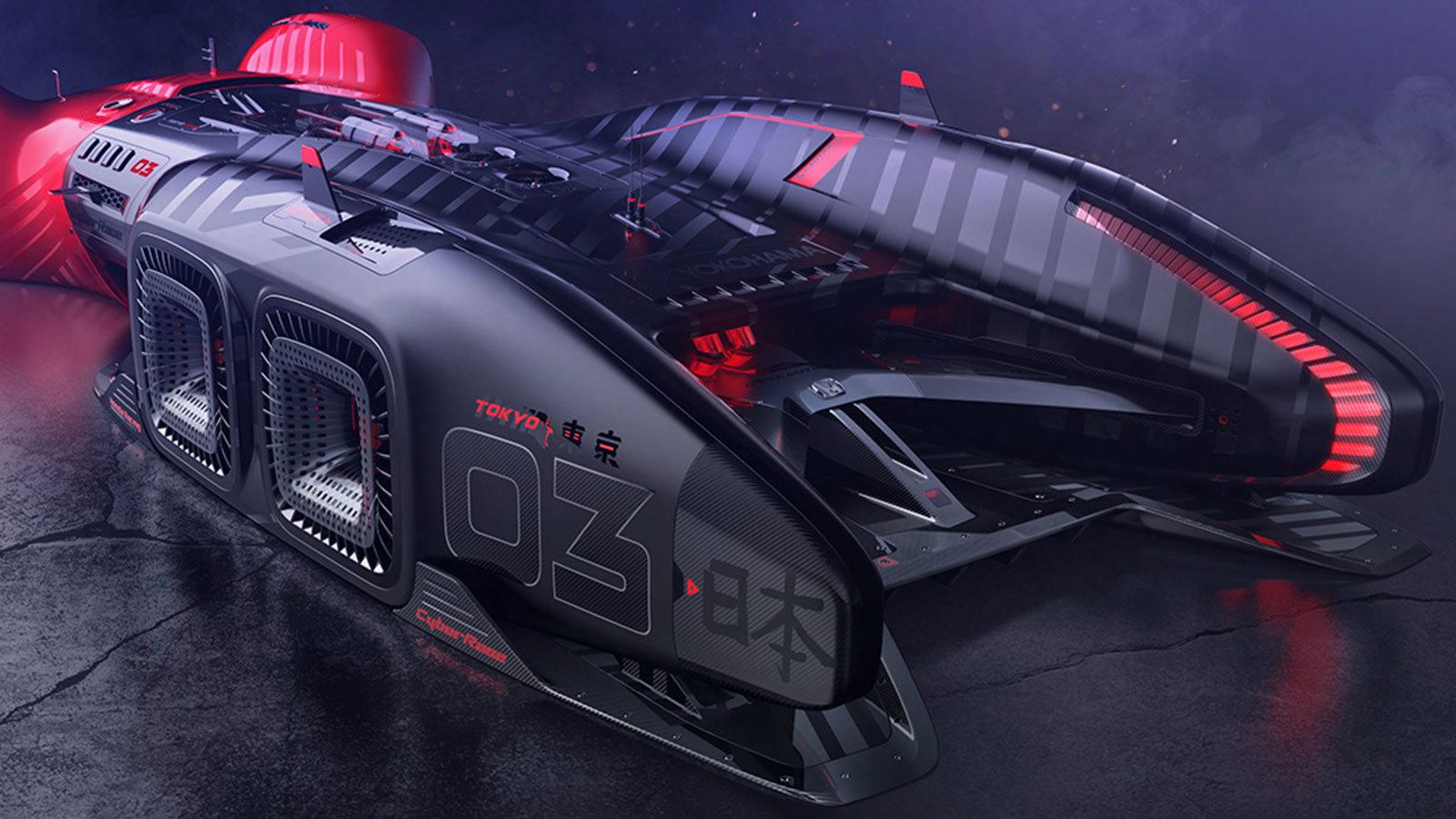 Το «διαστημικό» μοντέλο που βλέπετε οφείλει την ύπαρξή του στον δημιουργό του Frederic Le Schiellour.