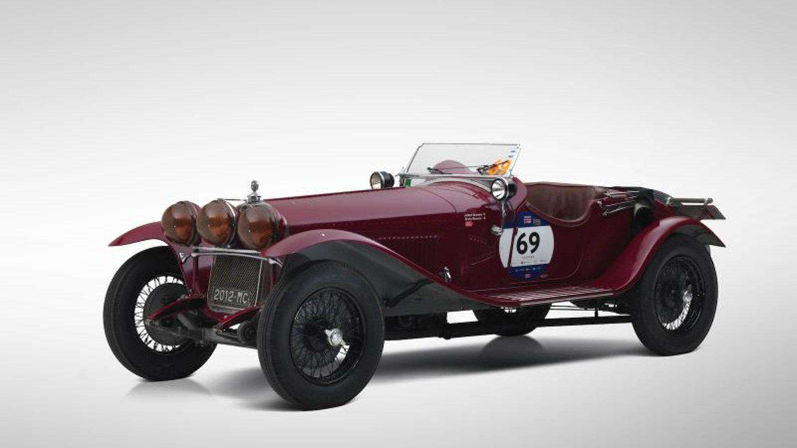 Το αυτοκίνητο που βλέπετε στην εικόνα πρόκειται για μία Alfa Romeo 6C Gran Sport Spider.