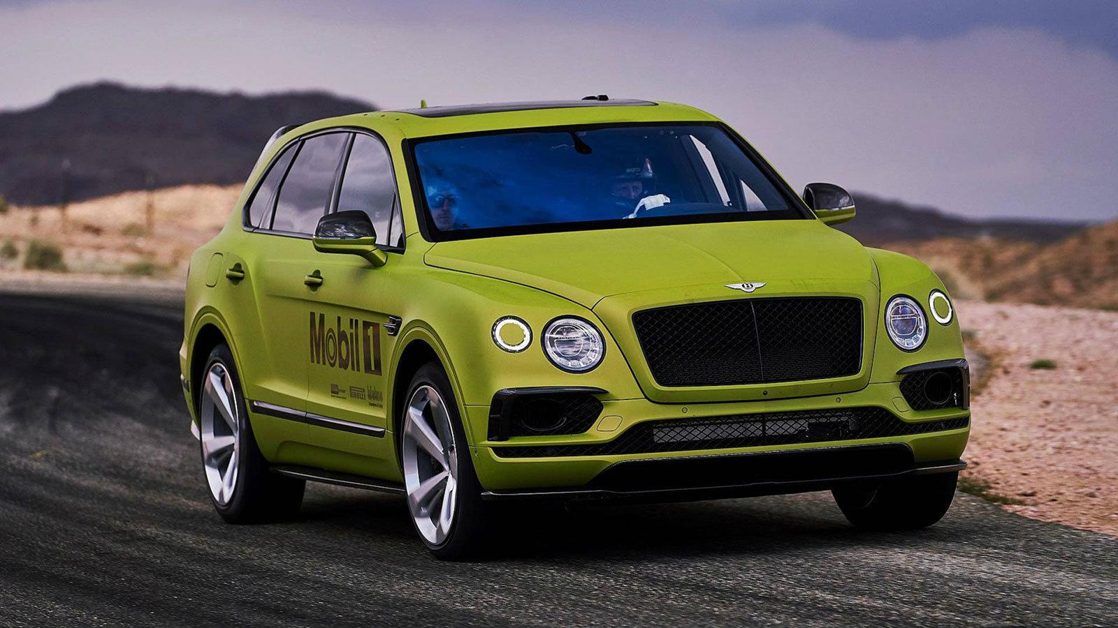 Στην επίσημη αποκάλυψη της Bentley Bentayga, η οποία θα συμμετάσχει στο φετινό Pikes Peak, προχώρησε η φίρμα.