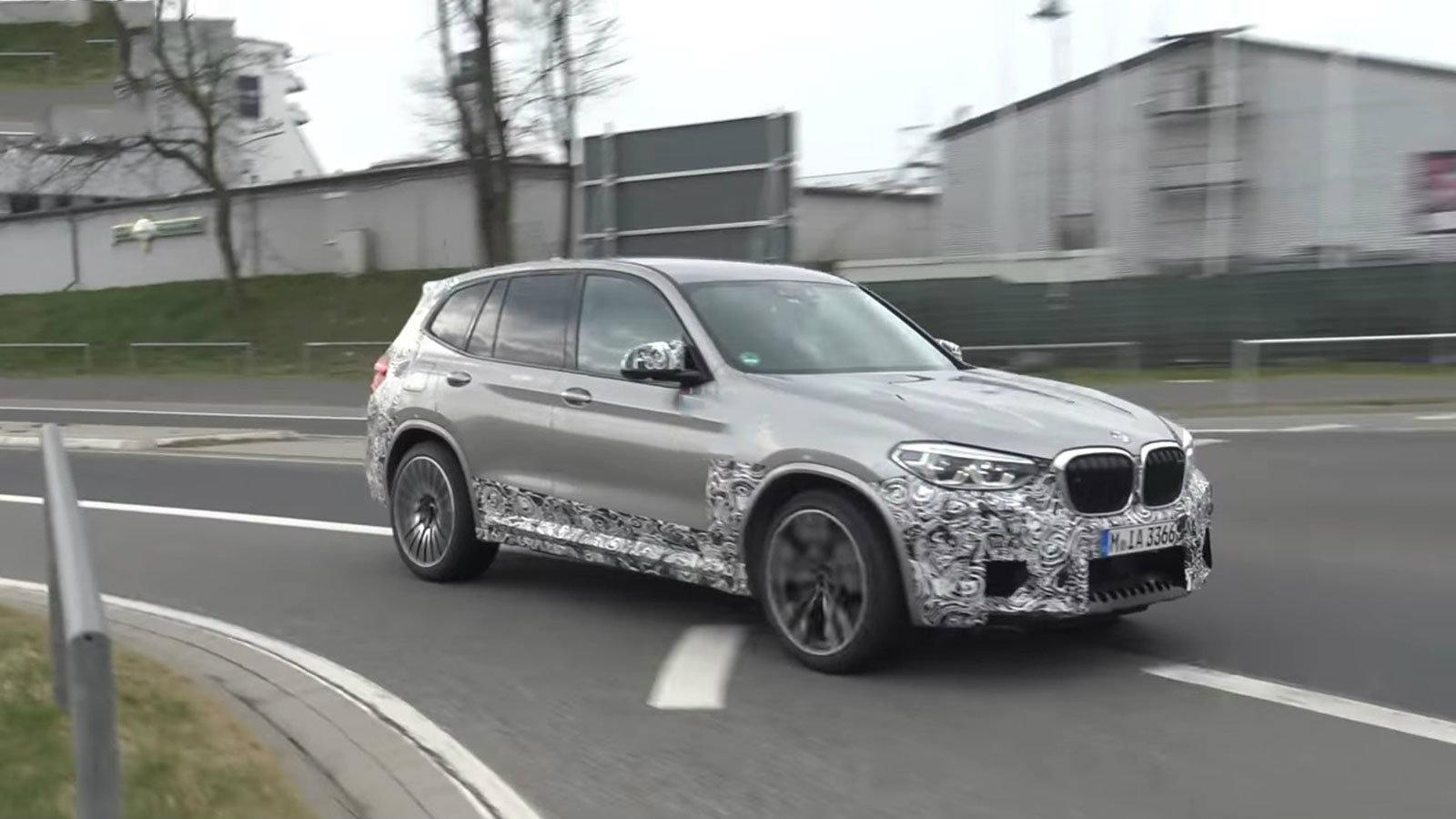 Κατασκοπευτικοί φωτογραφικοί φακοί εντόπισαν το μοντέλο να πραγματοποιεί δοκιμές στη πίστα του Nürburgring.