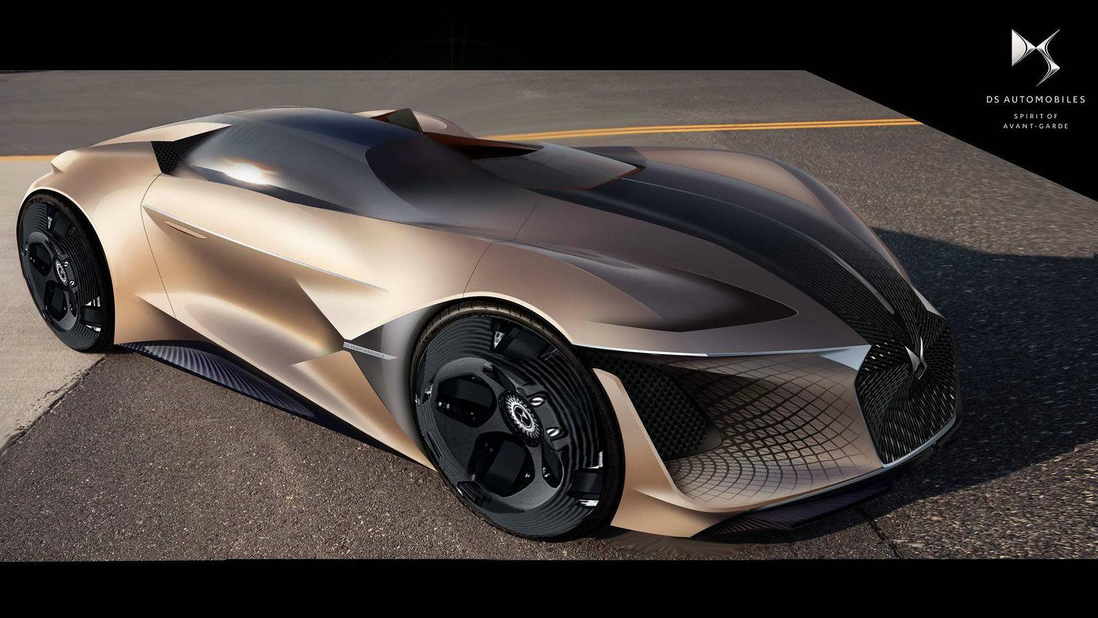 Το βλέμμα της στο μέλλον έστρεψε η DS η οποία παρουσίασε ένα μοντέλο επιδόσεων, το οποίο οραματίζεται να βρίσκεται στους δρόμους το μακρινό 2035.