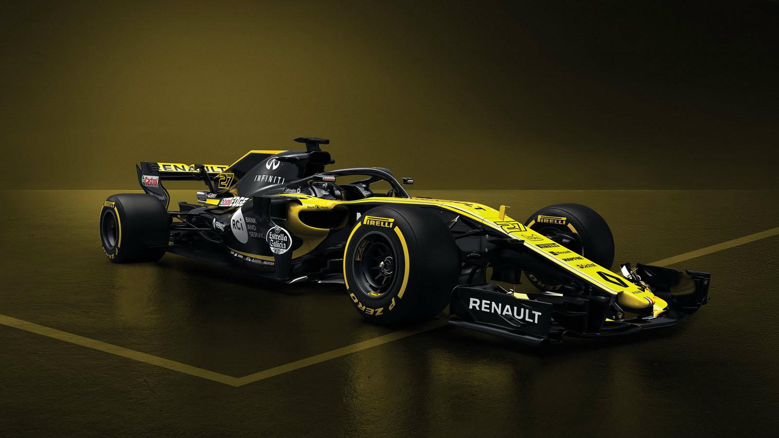 Η R.S. 18 εξελίχθηκε σε συνεργασία των δύο εγκαταστάσεων της Renault Sport Formula One Team, στο Enstone της Αγγλίας και στο Viry της Γαλλίας. 