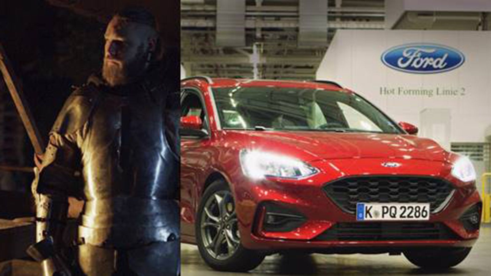 Στο νέο Focus γίνεται εκτενής χρήση ατσαλιού βορίου.