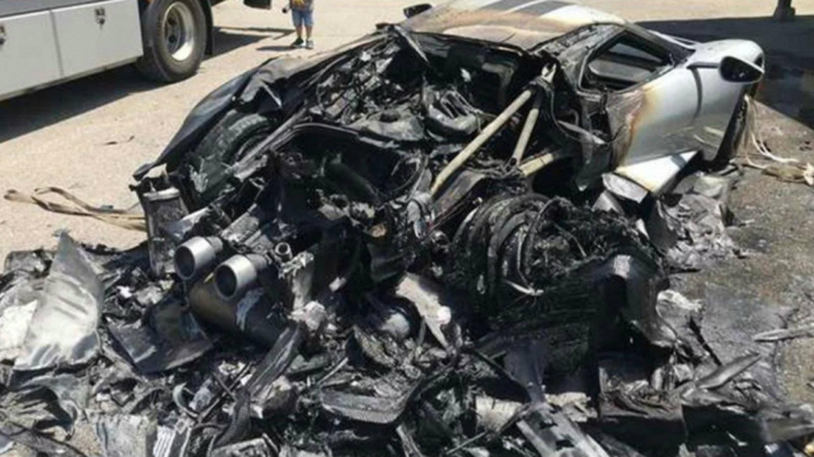 Μόλις λίγους μήνες ζωής είχε το καινούργιο Ford GT, καθώς μία πυρκαγιά στάθηκε η αιτία για να καταστραφεί σχεδόν ολοσχερώς.