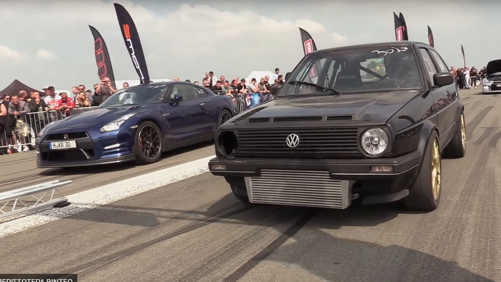 Golf Mk2 Vs GT-R R35