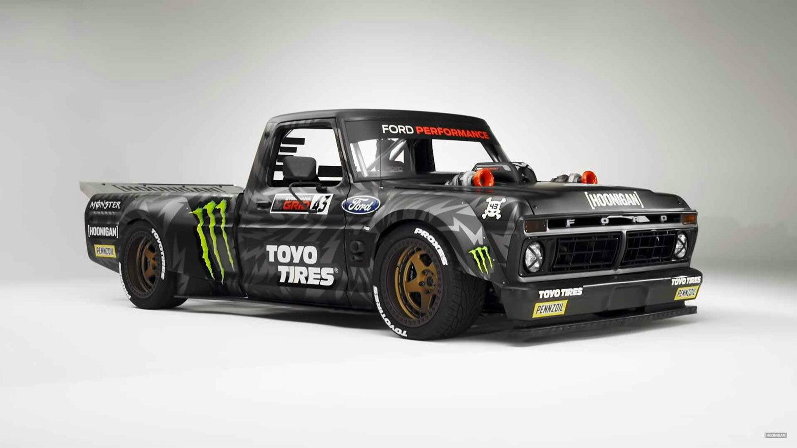 Το Pick-Up, του Ken Block αποκαλύφθηκε και πρόκειται για ένα μοντέλο του 1977, το οποίο ωστόσο δεν έχει καμία σχέση με τα αντίστοιχα της εποχής του. Γ
