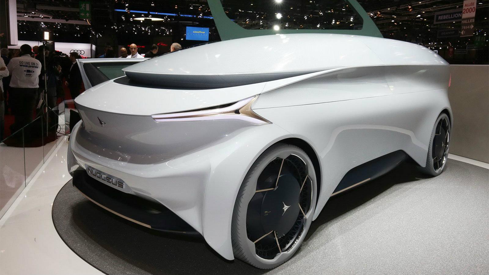 Tο Nucleus  πρόκειται για ένα 100% αυτόνομο όχημα.