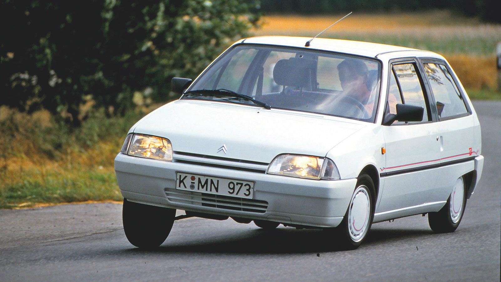 Το ΑΧ συμπεριφερόταν σαν γνήσιο Citroen. `Ανετο, με κλίσεις στις στροφές που δεν επηρεάζουν την οδική συμπεριφορά 