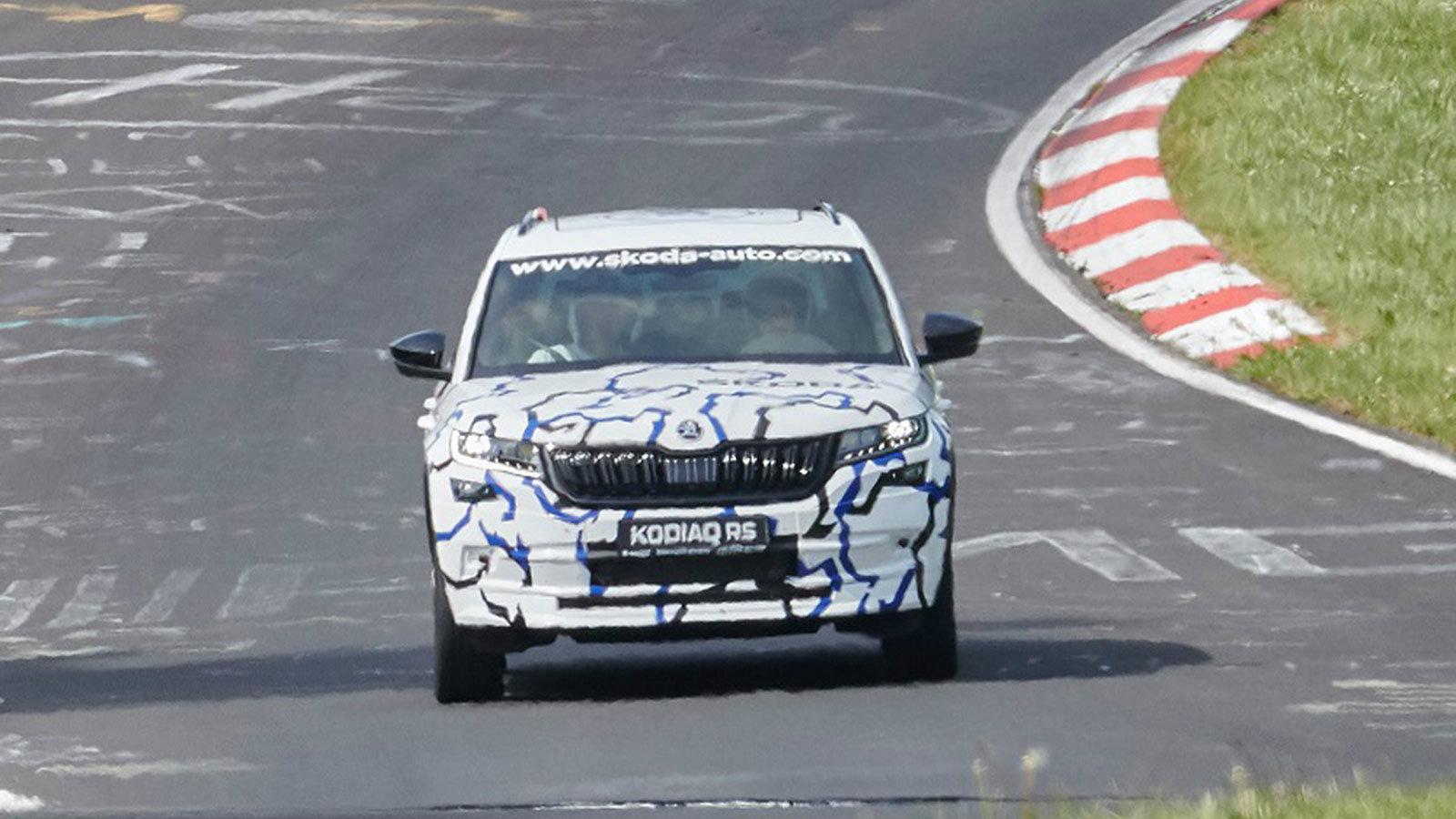 Τις τελευταίες λεπτομέρειες του Skoda Kodiaq RS ελέγχει η εταιρεία.
