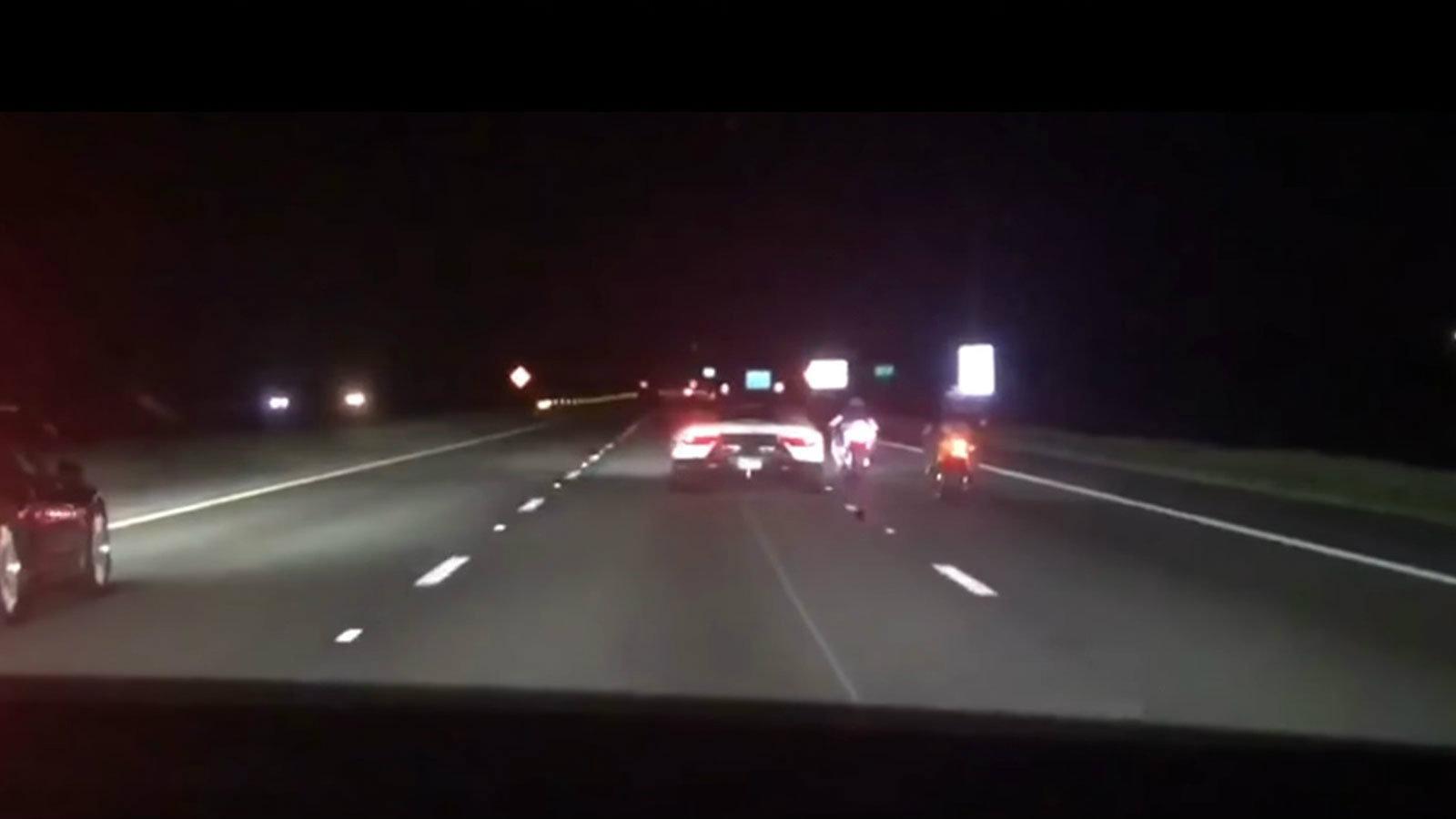 Μία βελτιωμένη Lamborghini Huracan Performante 1.400 ίππων κοντράρεται σε αγώνα drag με μία Suzuki Hayabusa, ωστόσο η «μονομαχία» δεν ολοκληρώνεται πο