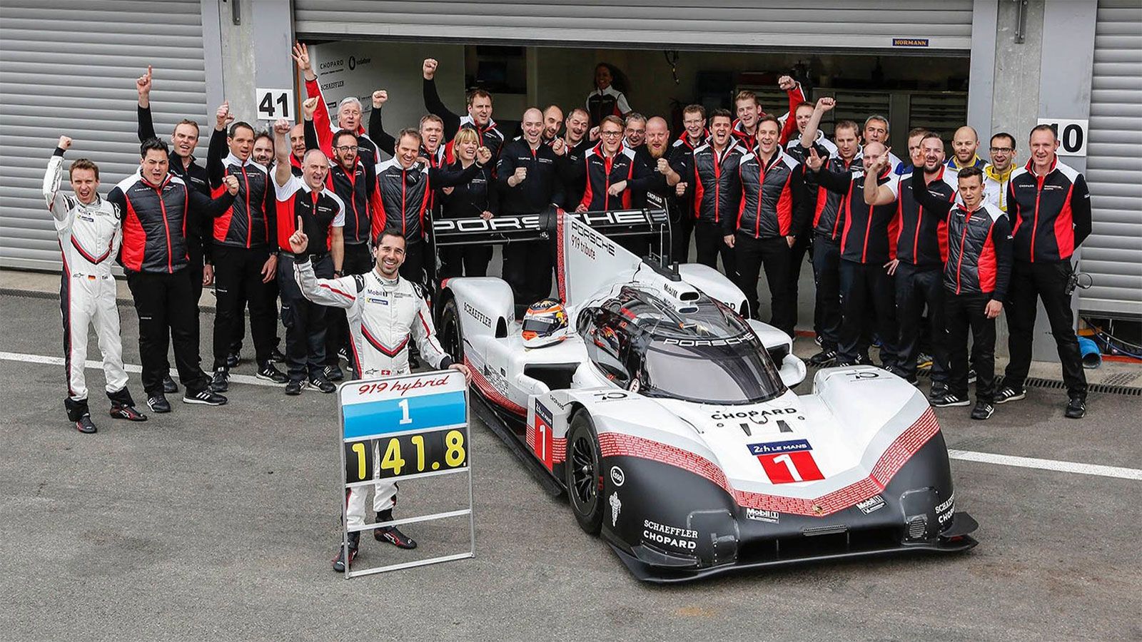 Το ρεκόρ της πίστας του Spa έσπασε η Porsche, η οποία μέσω μίας τροποποιημένης 919 Hybrid, κατάφερε να διανύσει γρηγορότερα από κάθε άλλον τη συγκεκρι