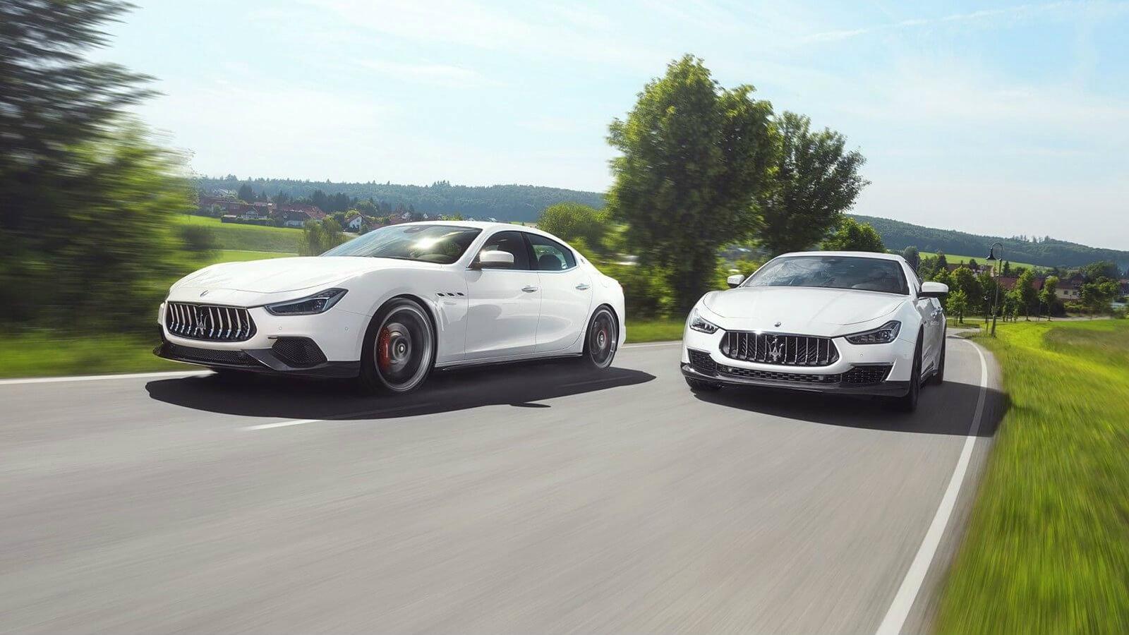 Τόσο η έκδοση GranLusso όσο και η GranSport του σπορ sedan της Maserati, απέκτησαν πλέον νέα κομμάτια αμαξώματος τα οποία βελτιστοποιούν την αεροδυναμ