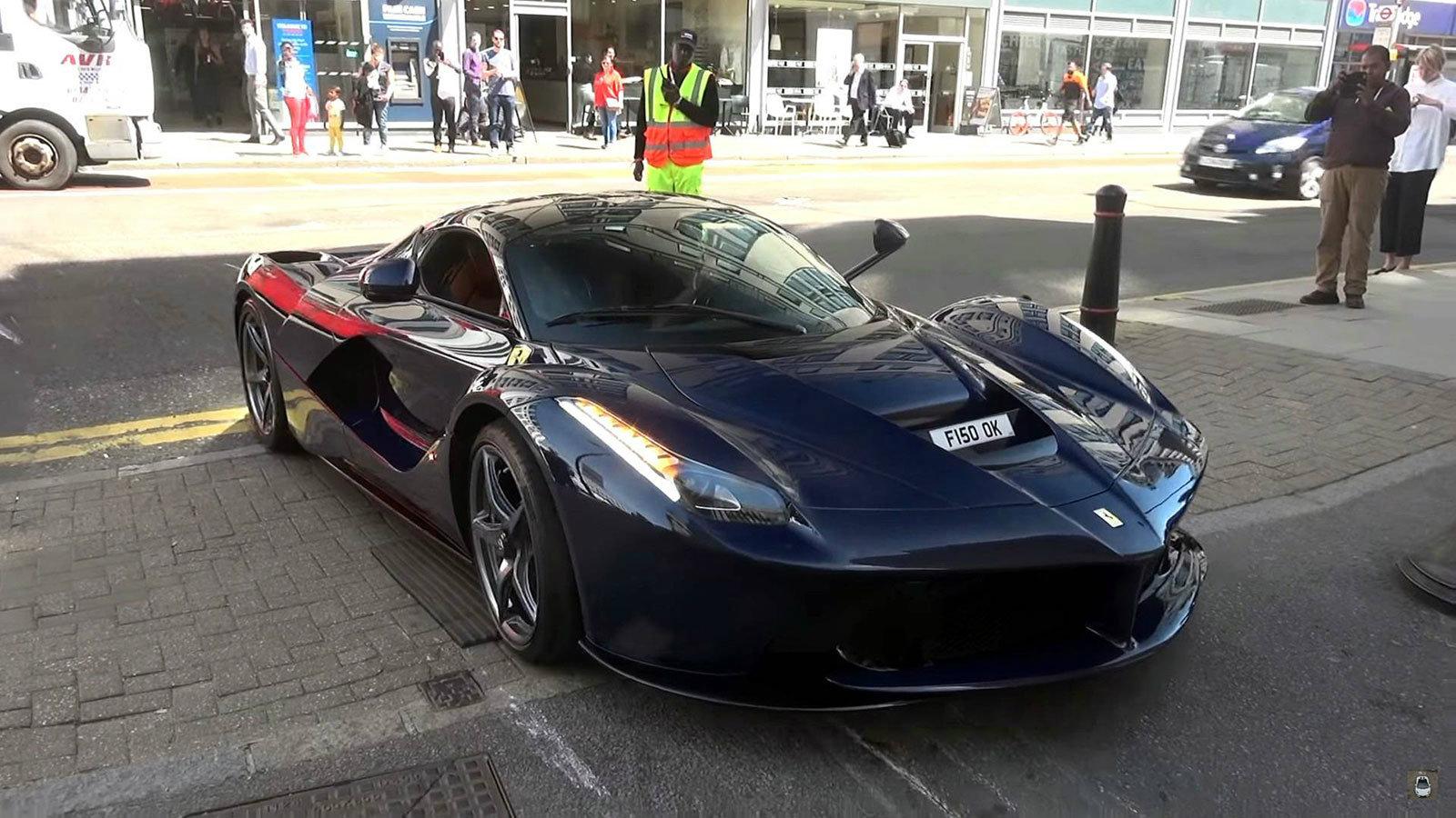 Σε κοινή θέα η LaFerrari του Nick Mason.