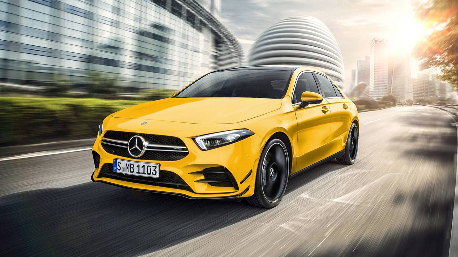 Η ισχύς της Mercedes-AMG A 35 Saloon θα πηγάζει από τον ίδιο 4κύλινδρο υπερτροφοδοτούμενο κινητήρα των 306 ίππων.