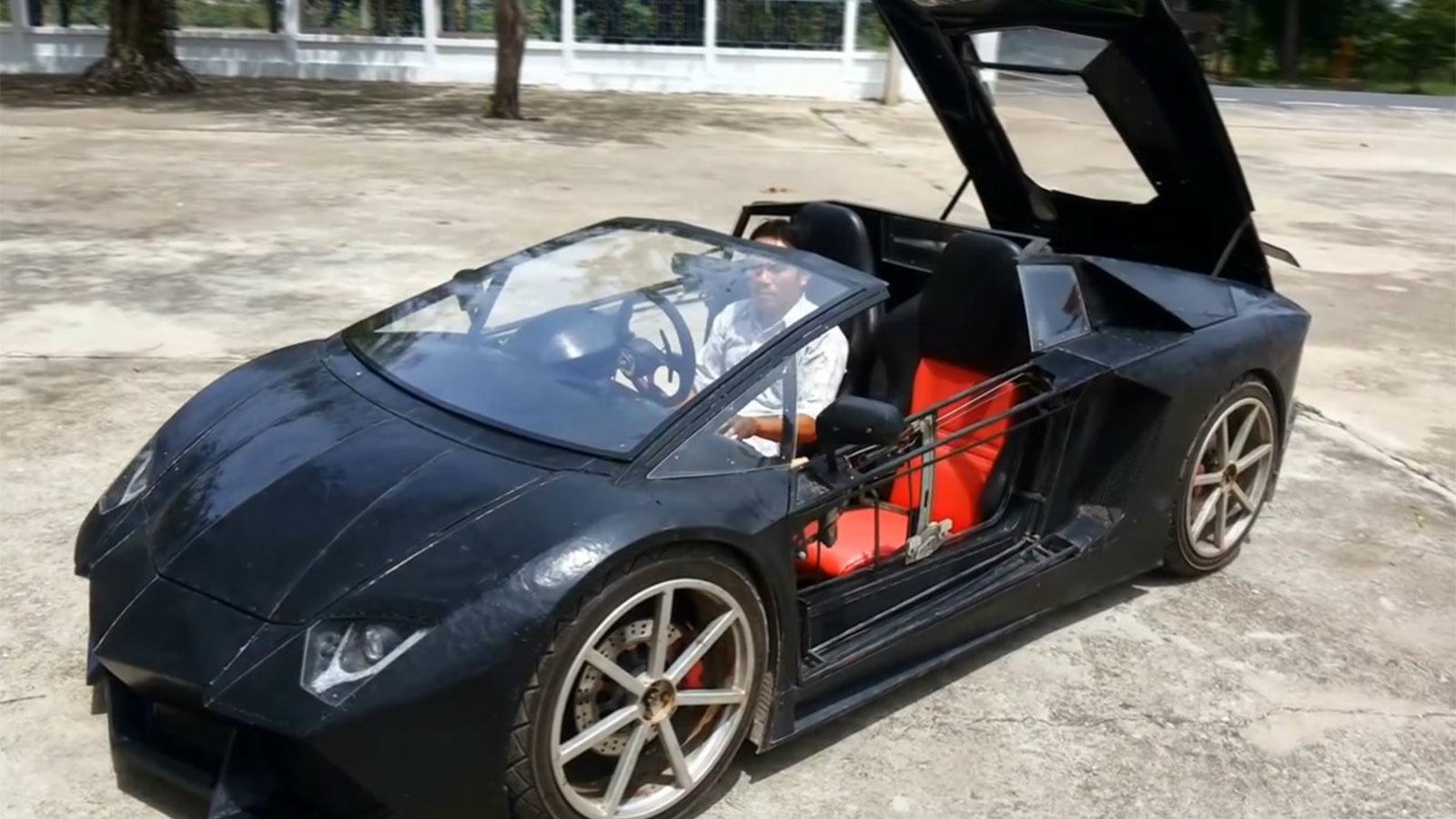 Την δική του Lamborghini Aventador κατασκεύασε ένας αγρότης.