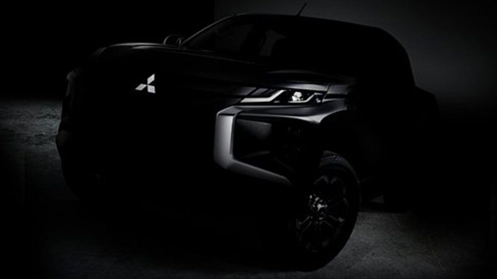 Αυτή είναι η πρώτη teaser εικόνα του επερχόμενου, ανανεωμένου Mitsubishi L200.