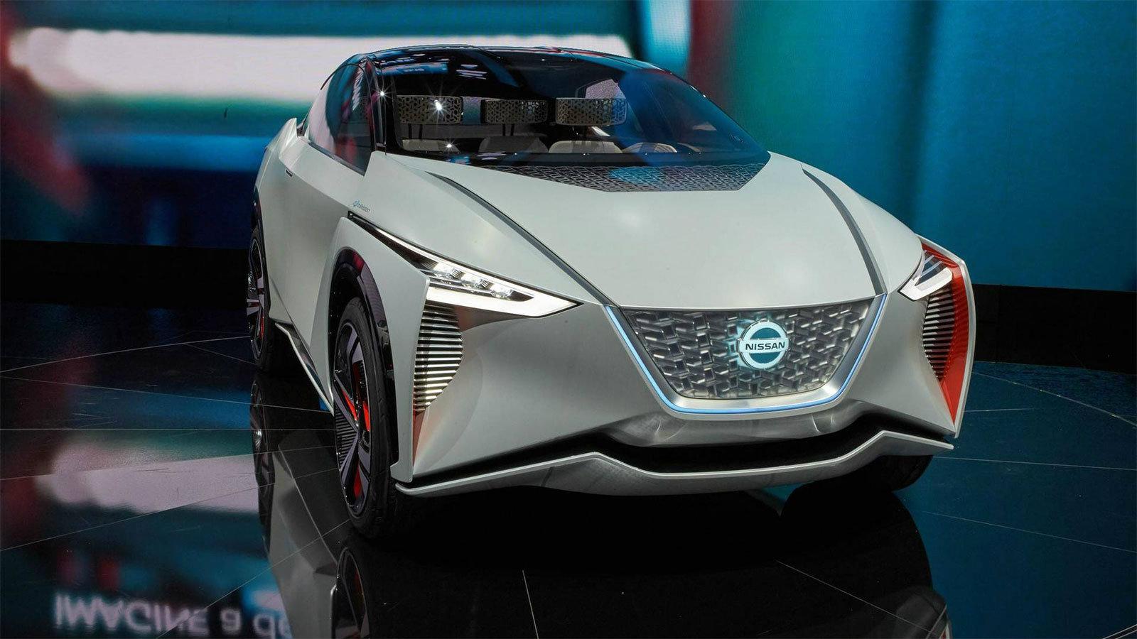 Στην εικόνα βλέπουμε το concept του Nissan IMx.
