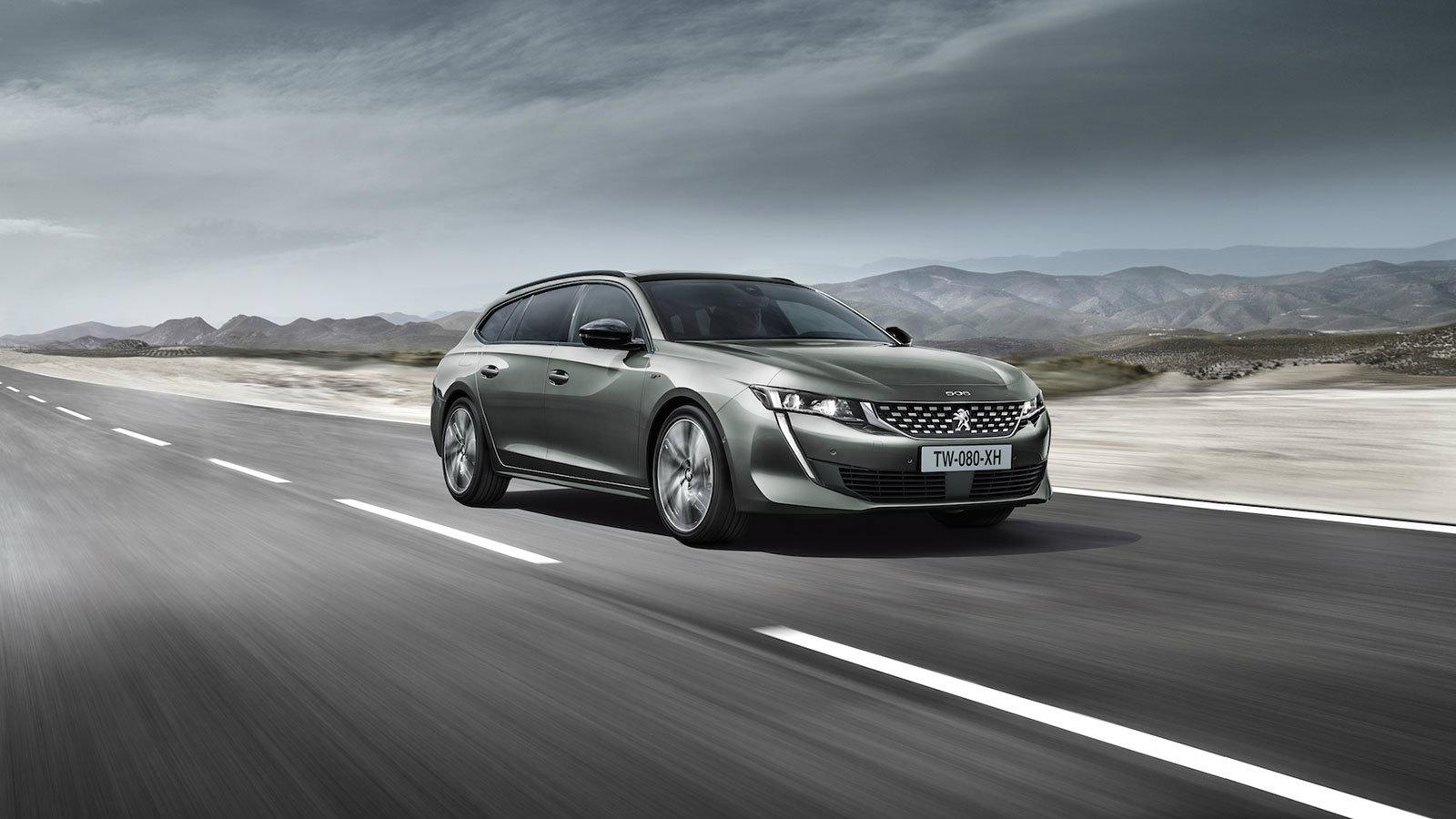 Την επίσημη αποκάλυψη του νέου Peugeot 508 SW πραγματοποίησε η εταιρεία.