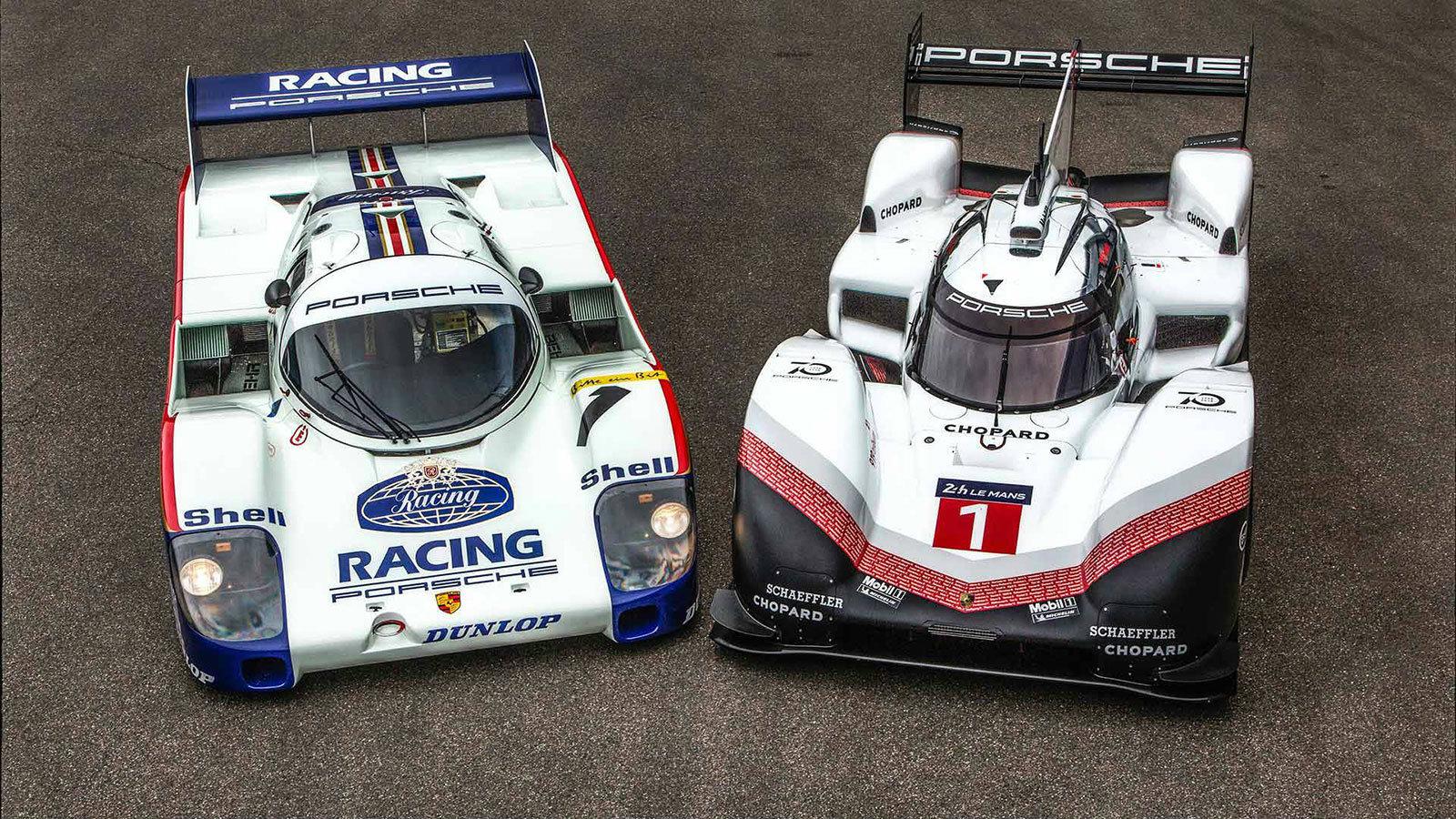 Στο Nürburgring κατεβάζει η Porsche την 919 Hybrid Evo και την 956C.