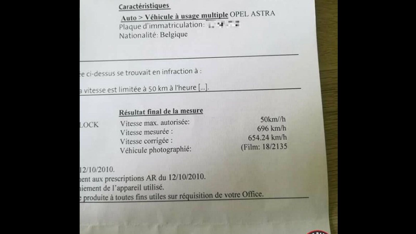 Tο περιστατικό έλαβε χώρα σε μια μικρή πόλη του Bελγίου με την ονομασία Quiévrain.