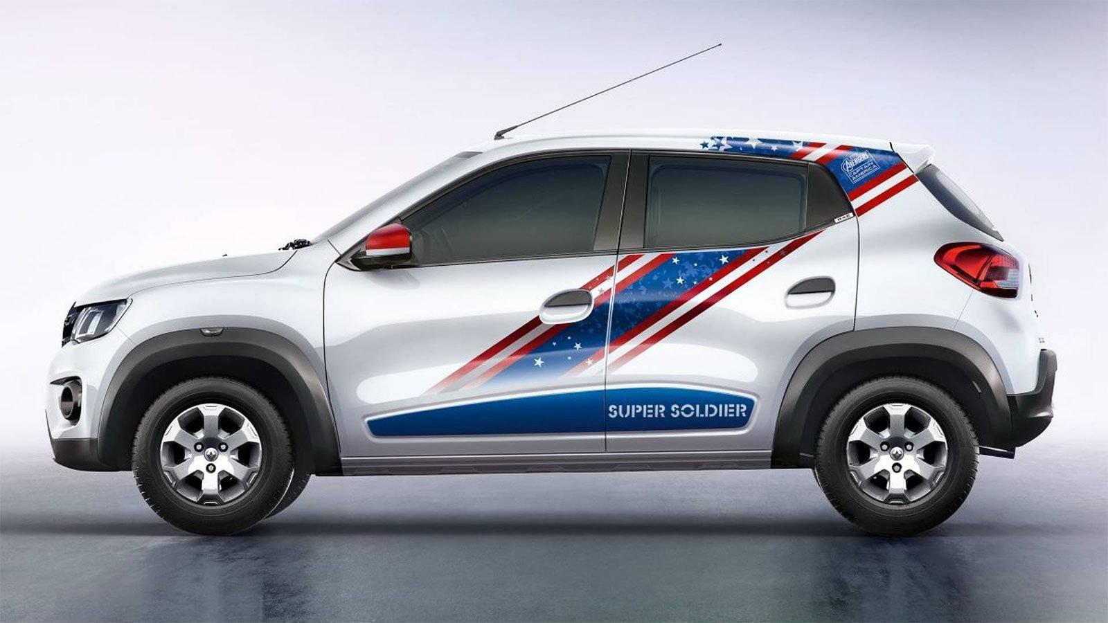 Τo Renault του Captain America. 
