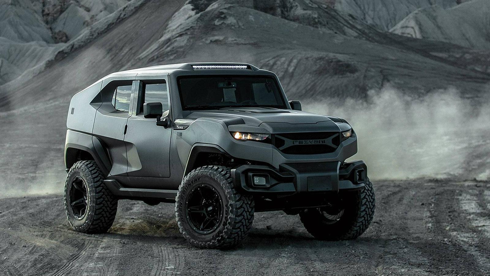 Μία νέα έκδοση του Tank παρουσίασε η Rezvani, η οποία μα σύστησε το Tank X.