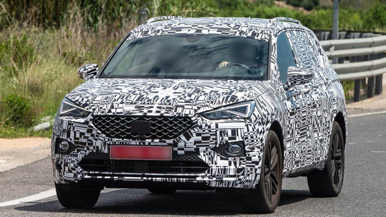Το επερχόμενο 7θέσιο SUV της SEAT, εντόπισαν οι κατασκοπευτικοί φωτογραφικοί φακοί κατά τη διάρκεια που το μοντέλο κινούνταν στους δρόμους. 