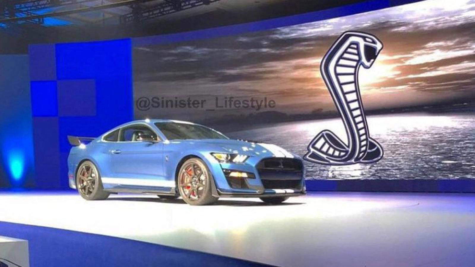 Διέρρευσε η Mustang Shelby GT500.