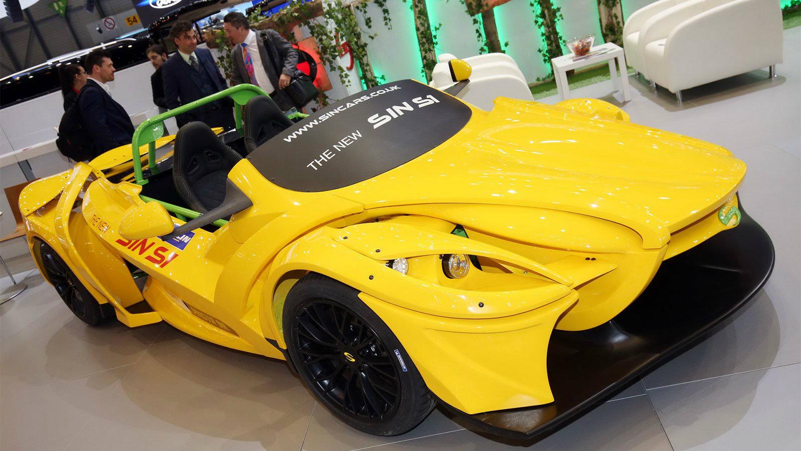 Η Sin Cars ονομάζει το νέο της μοντέλο ως «επαναστατικό αγωνιστικό αυτοκίνητο δρόμου».