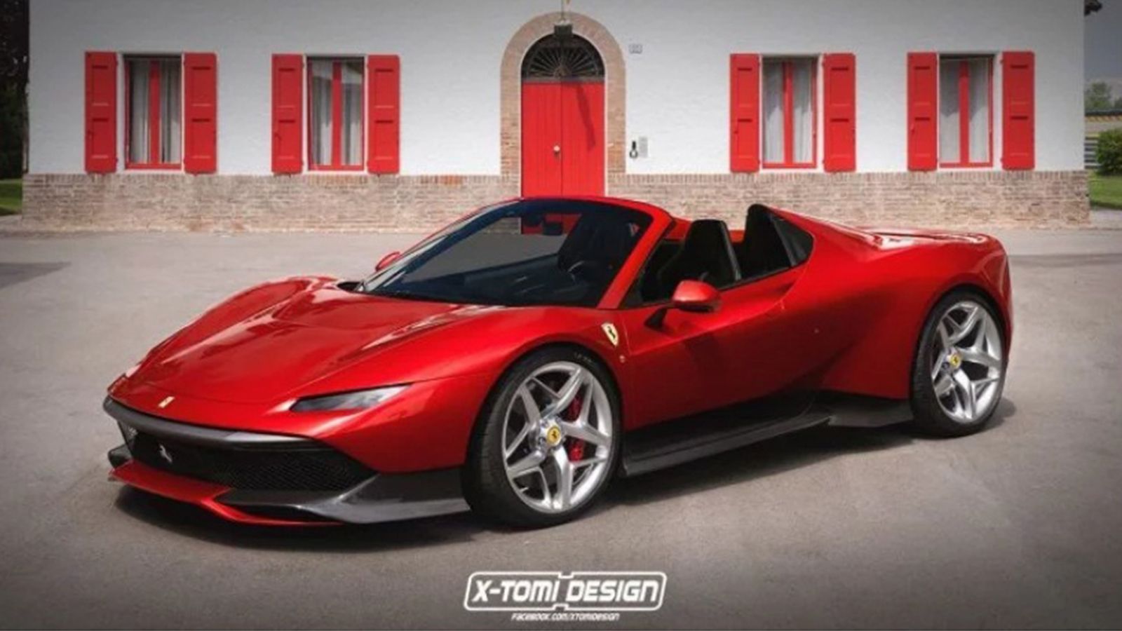 Θα δούμε άραγε την Ferrari SP38 cabrio να γίνεται πραγματικότητα;