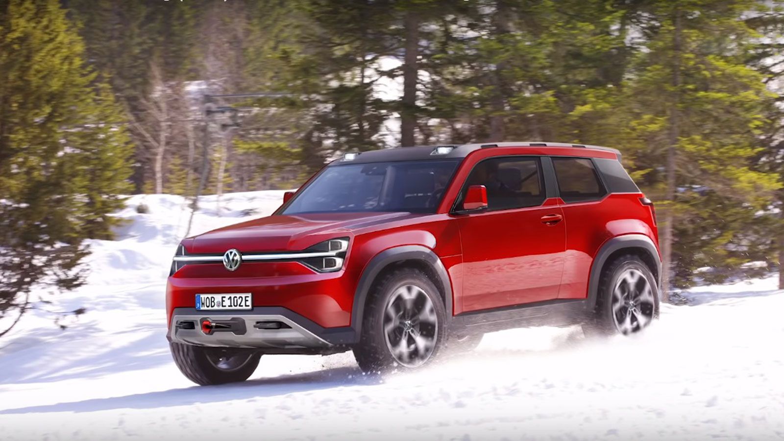 Σκληροτράχυλο look για το μελλοντικό ηλεκτρικό SUV με στοιχεία δανεισμένα από την μελλοντική οικογένεια I.D.