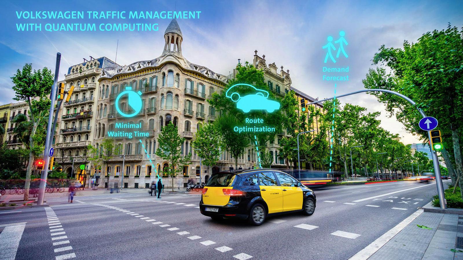 Μία νέα τεχνολογία η οποία έχει ως στόχο της να βελτιώσει την κυκλοφορία στους δρόμους παρουσίασε η Volkswagen σε συνεργασία με την εταιρεία D-Wave.