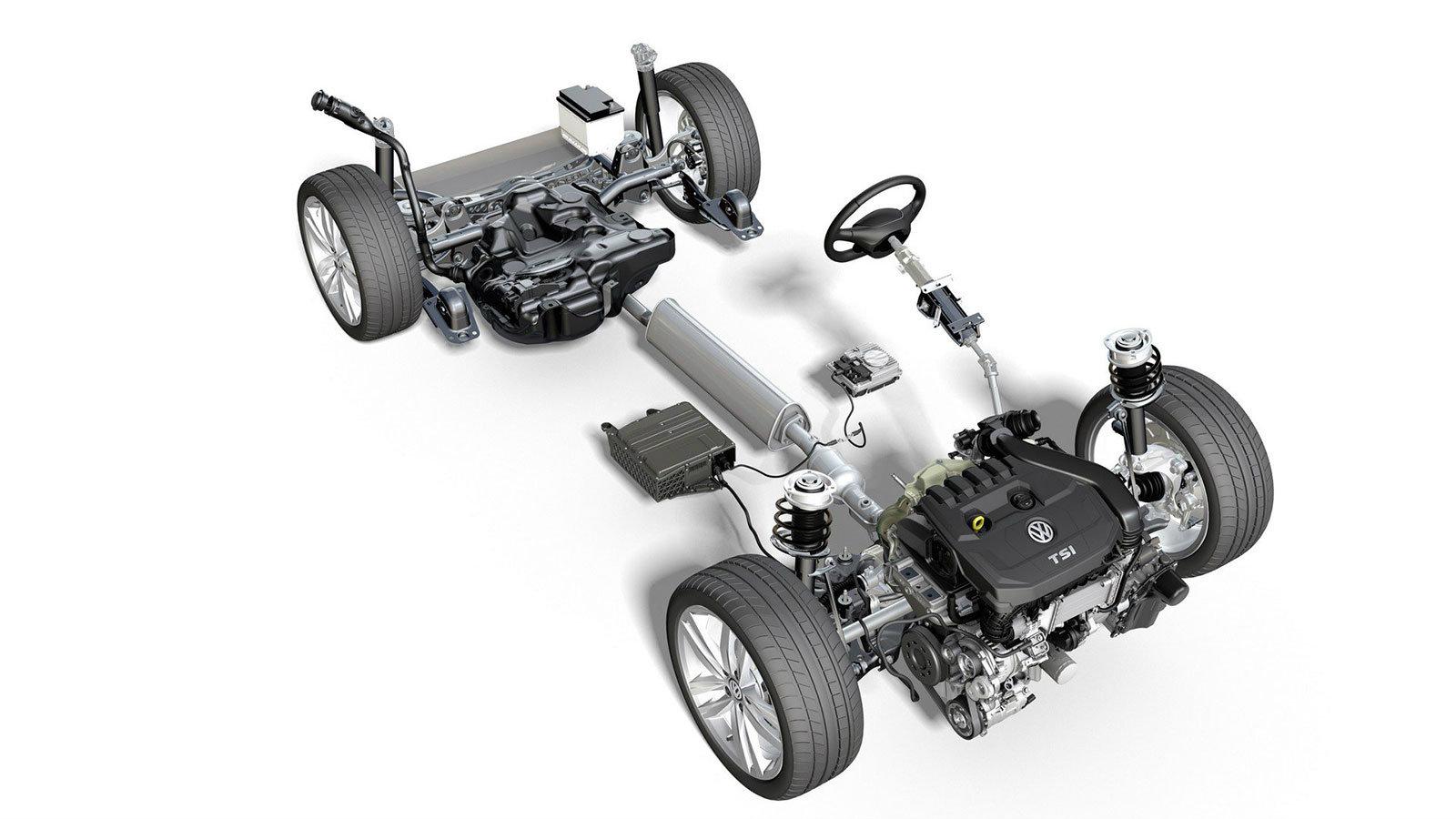 VW Golf: Το ήπια υβριδικό σύστημα του νέου μοντέλου