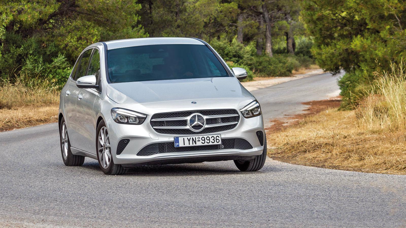 Δοκιμάζουμε τη νέα Mercedes B200 1.3 163 ίππων