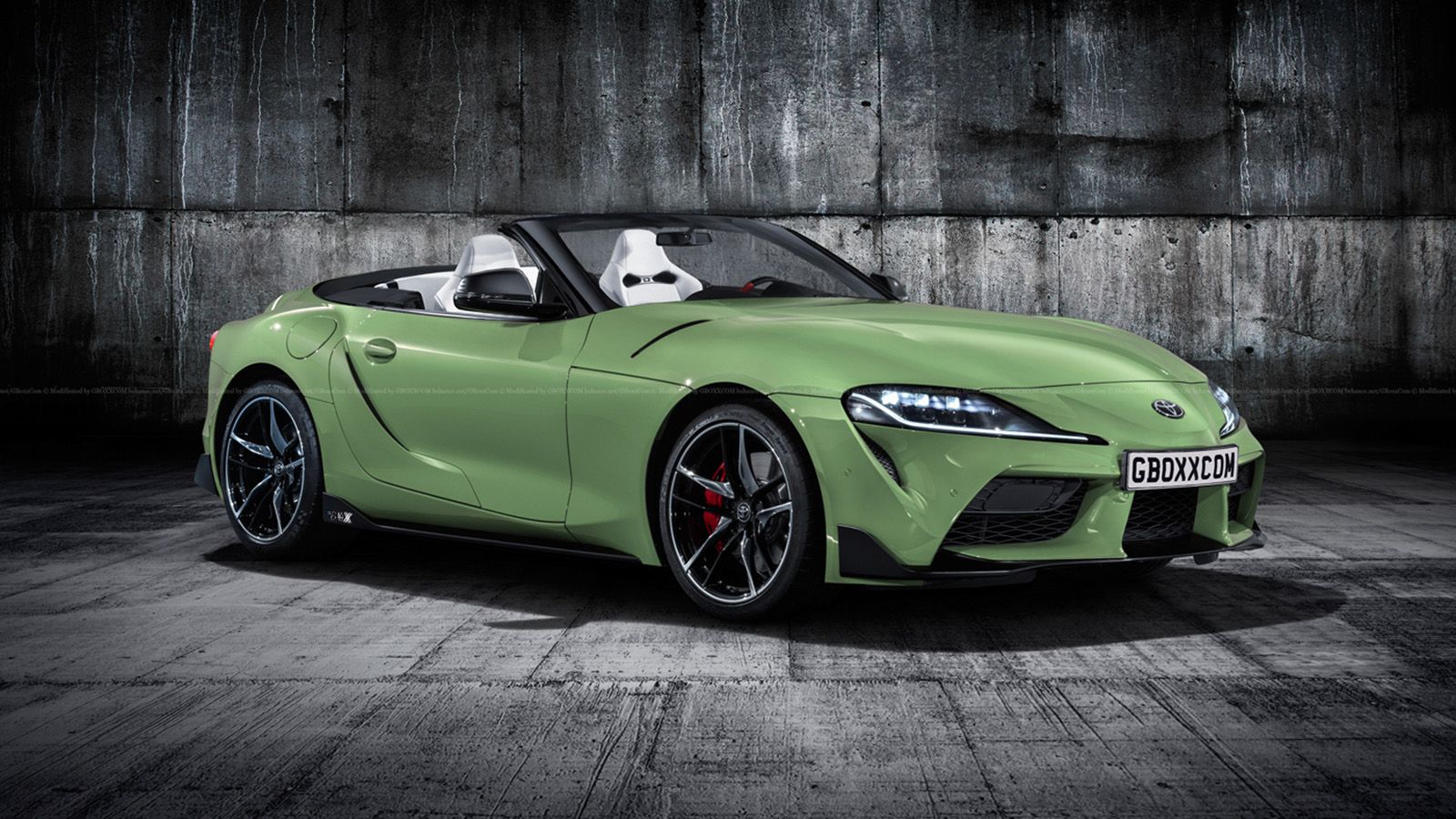 Η ψηφιακή Supra roadster του ανεξάρτητου σχεδιαστή Αksyonov.