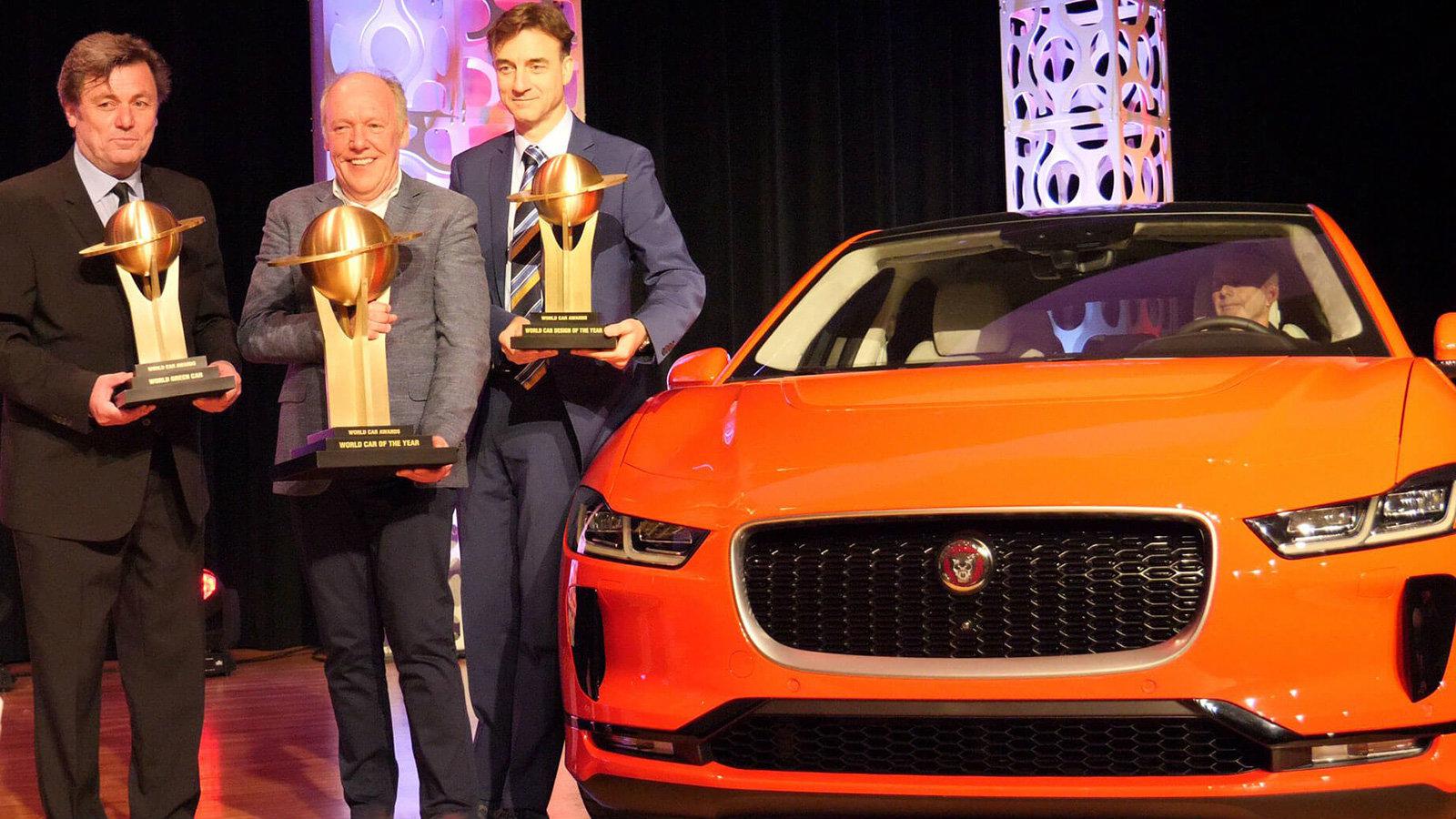 Τα βραβεία World Car Awards ολοκληρώθηκαν με την Jaguar I-Pace να ανακηρύσσεται νικήτρια στην κορυφαία κατηγορία.