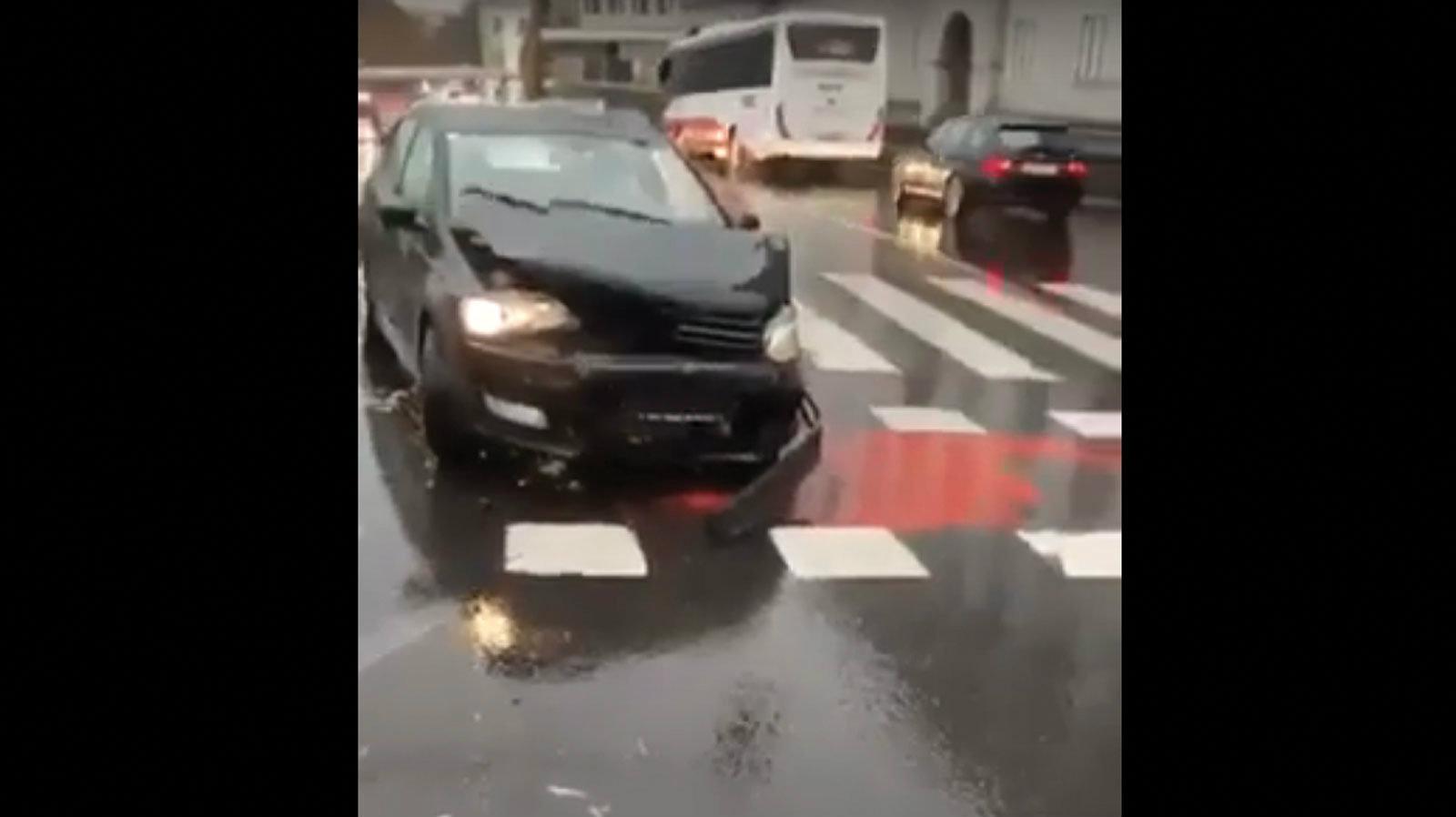 Η πιο αποτυχημένη απόπειρα εγκατάλειψης σε τροχαίο [Video]